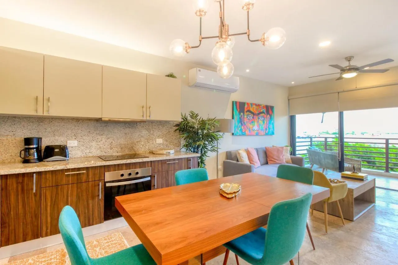 Appartement Cocos 403 At Arenis à Playa del Carmen Mexique